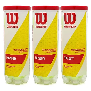 PACK DE BOLAS DE TÊNIS WILSON CHAMPIONSHIP EXTRA DUTY TB3 – 3 TUBOS