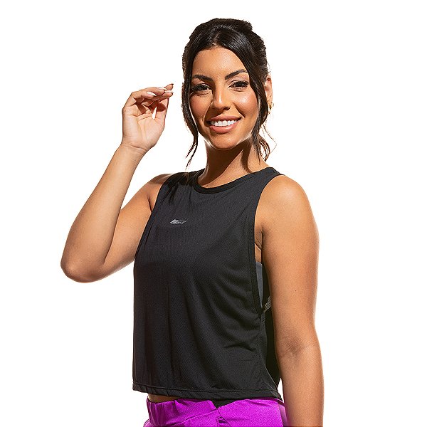 CROPPED ESSENTIAL ZEIQ BLACK