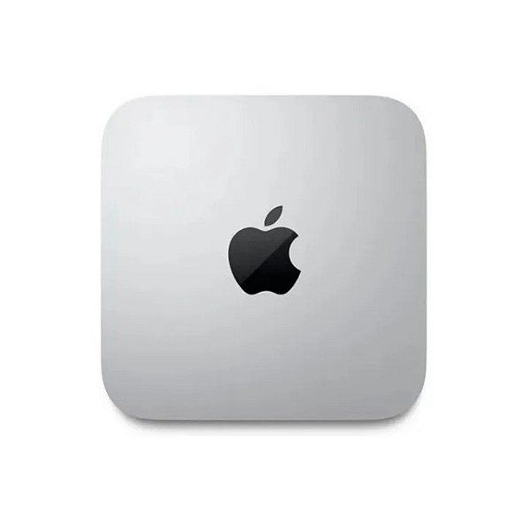 Mac Mini, Chip M2 da Apple com CPU de 8 núcleos e GPU de 10 núcleos, de 512 GB SSD, Prateado - MMFK3BZ/A