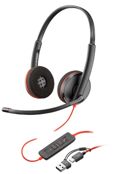 Headset Poly Blackwire C3220 - 8X228AA