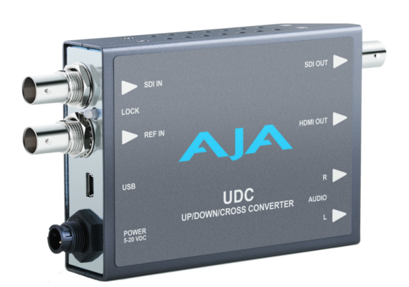 Mini conversor AJA Hi5-Plus 3G-SDI para HDMI
