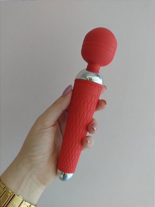 Vibrador Varinha mágica recarregável - G