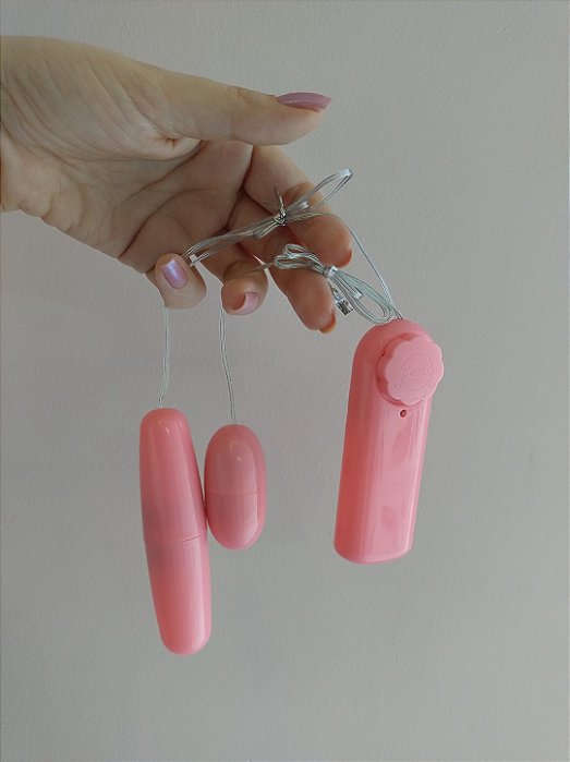 Vibrador bullet 2 em 1