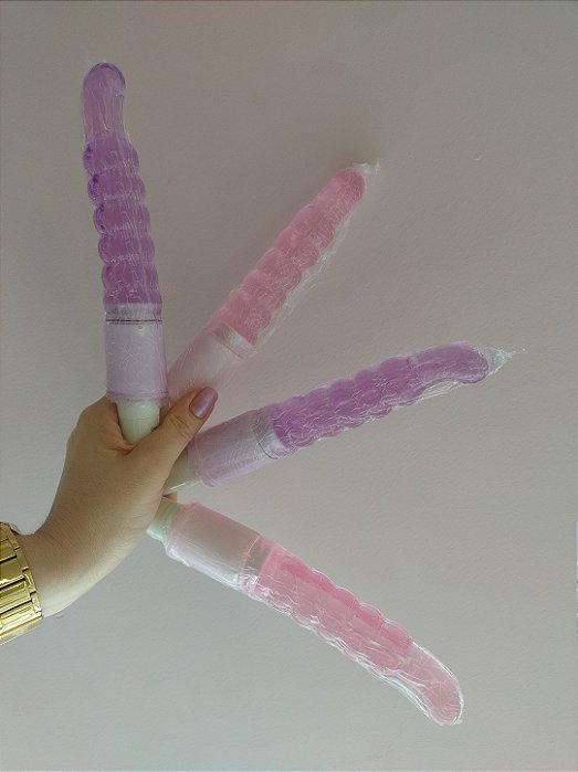 Vibrador anelado Jelly