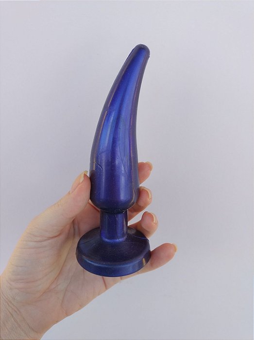 Plug anal curvado silicone