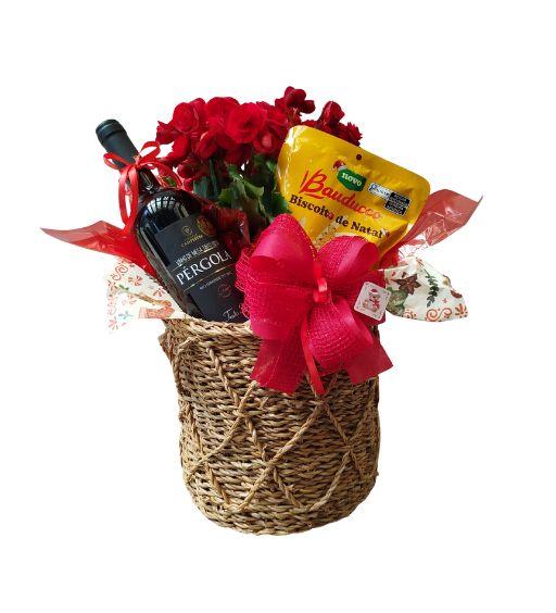 Begônia Com Vinho E Biscoito