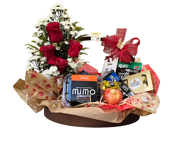 Cesta De Frutas E Chocolates Quinta Sinfonia