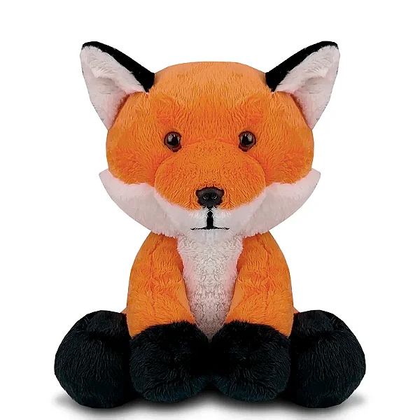 Pelúcia Coleção Filhotes Raposa 25 cm