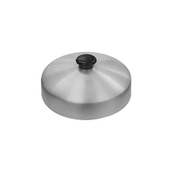 ABAFADOR DE HAMBURGUER - ALUMINIO 15 CM