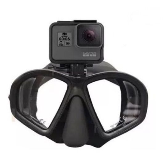 Máscara Click Com Suporte Gopro - Seasub