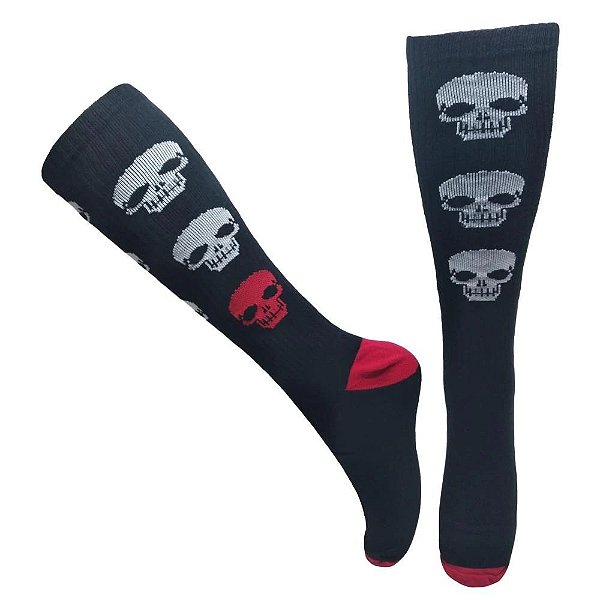 MEIA TRIO SKULL