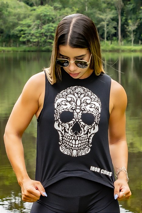 Cropped Iron Skull