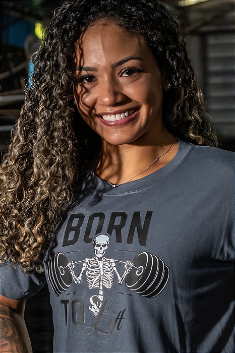 Cropped com Manga BORN TO LIFT