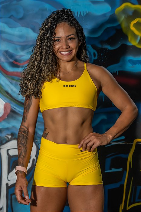 Top Fitness Amarelo