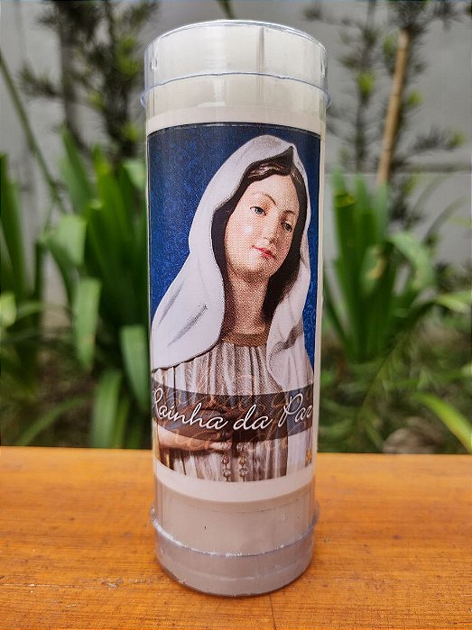 Vela Rainha da Paz - (Imagem colorida)