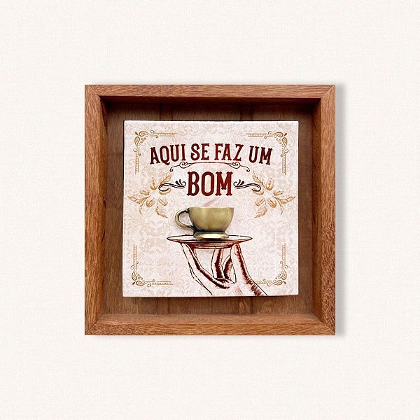 AQUI SE FAZ UM BOM CAFÉ - BORDA INFINITA