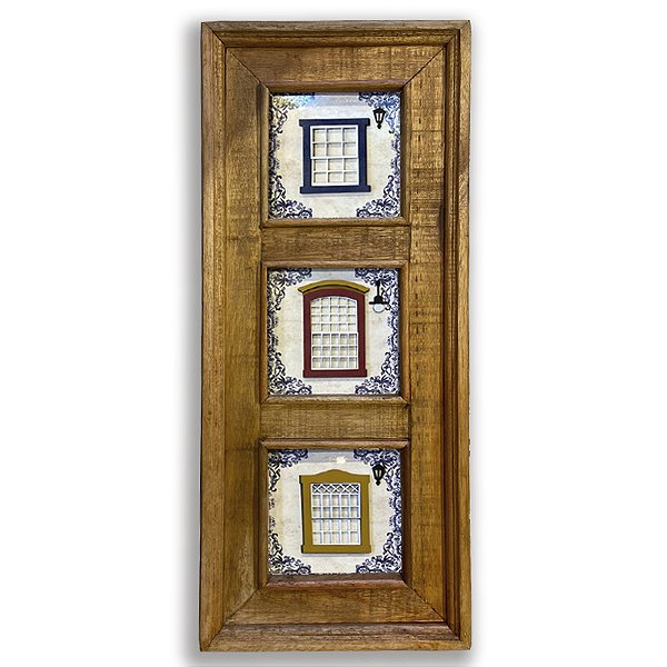 TRÊS JANELAS DE TIRADENTES - SEPARADAS VERTICAL