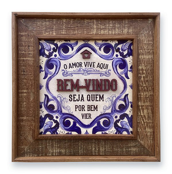 QUADRO BEM-VINDO