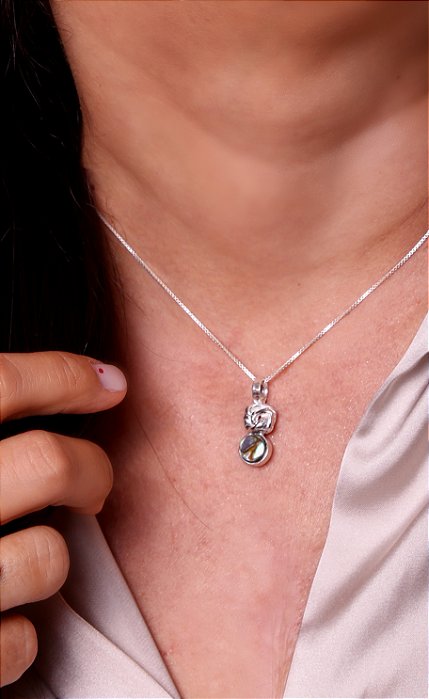 Pingente Ninho P - Abalone