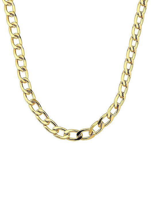 COLAR ELO GRUMET | BANHADO A OURO