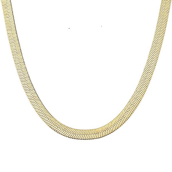 CHOKER DE MALHA FITA 30CM 5MM