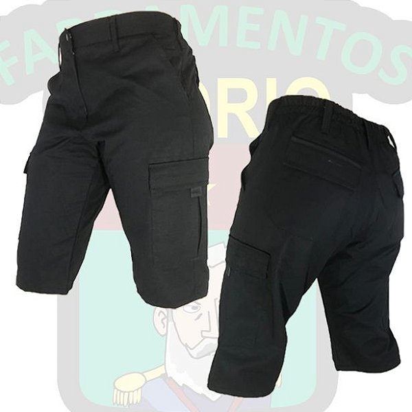 Bermuda Tática Osório - PRETA