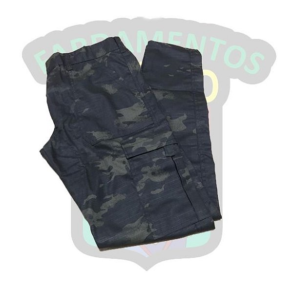 Calça Tática Osório - MULTICAM BLACK