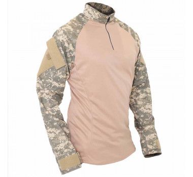 Combat Shirt Osório - Digital ACU - Peito Bege