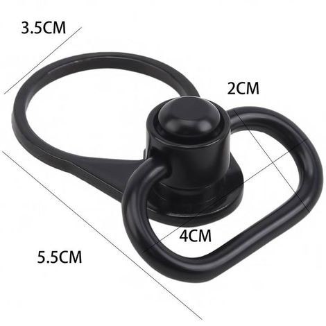 Zarelho Preto c/ Engate Rápido p/ Stock