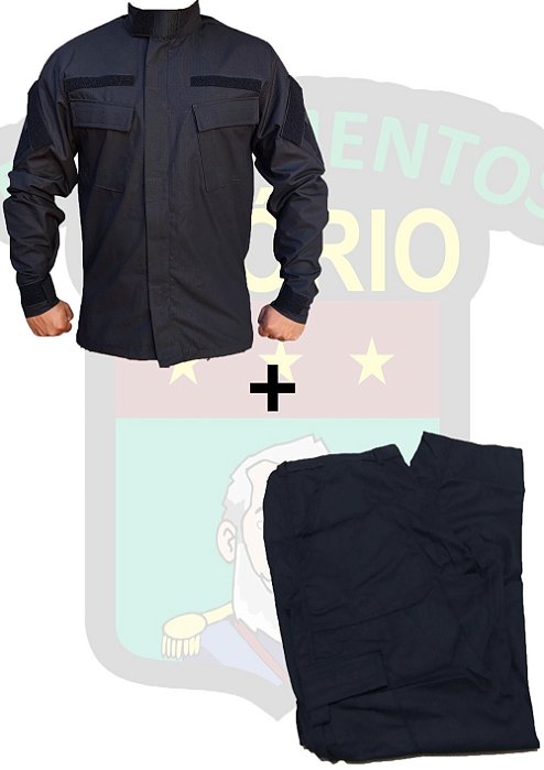 CONJUNTO OSÓRIO - GANDOLA E CALÇA - PRETA