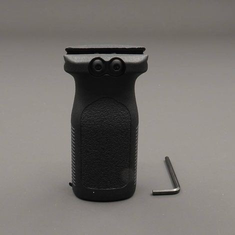 Front Grip Vertical p/ Trilho - PRETO