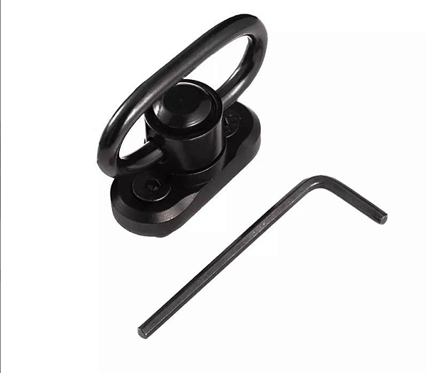 Zarelho Preto c/ Engate Rápido para M-Lock