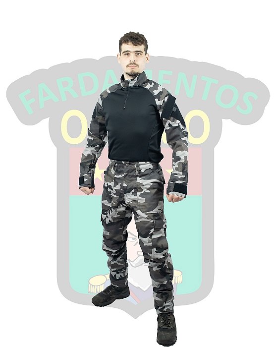 CONJUNTO OSÓRIO - COMBAT SHIRT E CALÇA -  URBANO