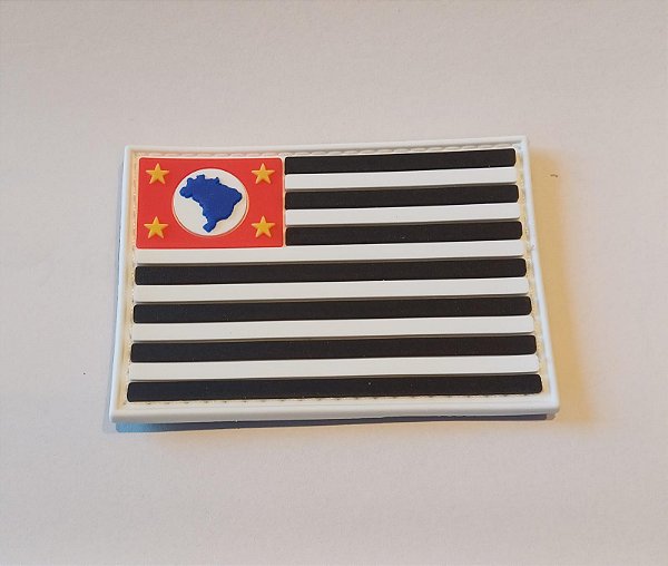 EMBORRACHADO VELCRO - BANDEIRA SP - PATCH