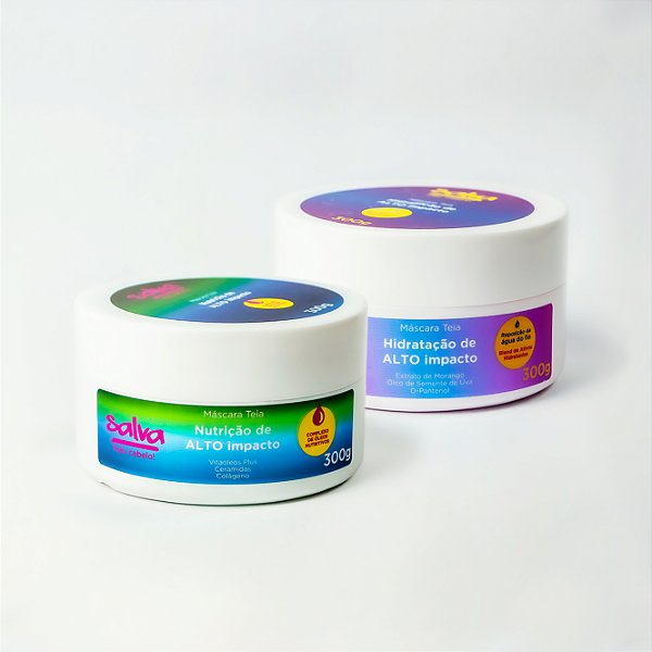 Máscaras Teias de Alto Impacto Hidratação + Nutrição 300G
