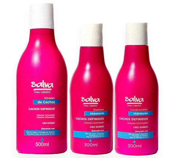 Trio Lava e Ativa com Ativador de 500ml