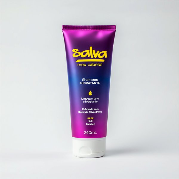 Shampoo Hidratante 240ml Salva Meu Cabelo!