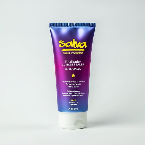 Finalizador Cuticle Sealer 200ml (Creme de Pentear para todos os tipos de cabelos)