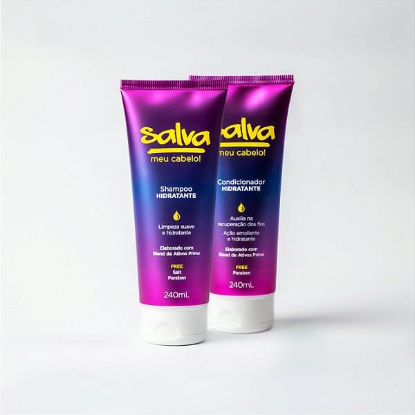 Shampoo e Condicionador Hidratantes 240ml