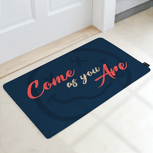 Tapete Decorativo 60x40cm Come As You Are