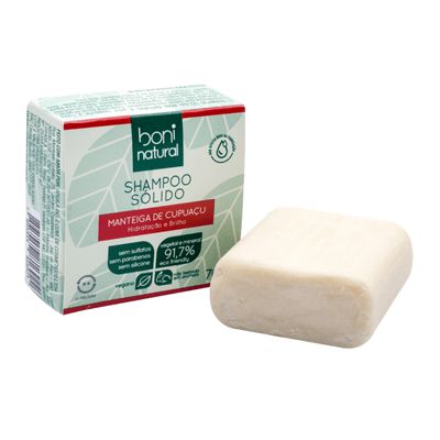 Shampoo Solido Boni Natural Cupuacu 70g