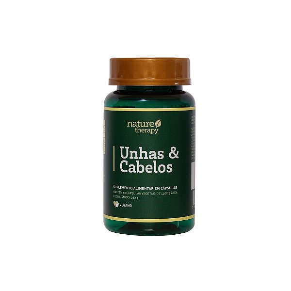 Unhas & Cabelos Nature Therapy - 60 capsulas veganas
