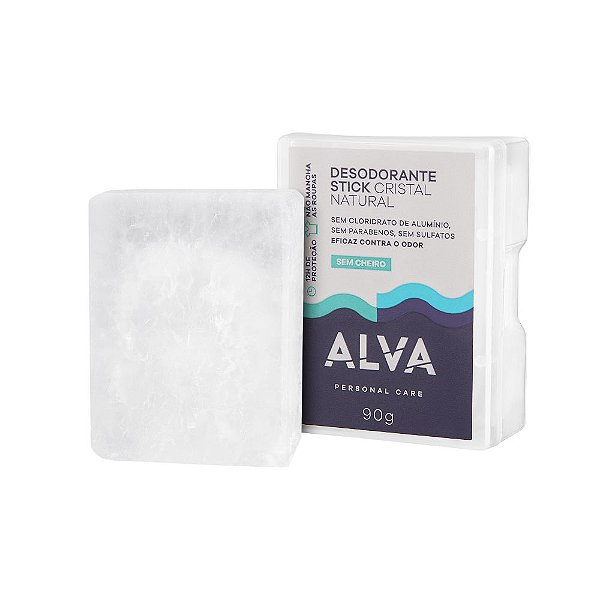 Desodorante Stone Refil Kristall Sensiive ALVA 90g