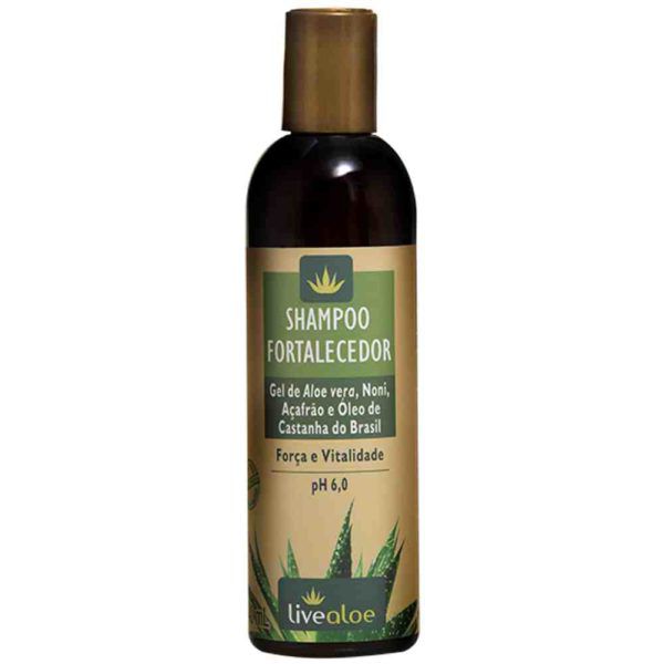 Shampoo Fortalecedor Livealoe 240ml