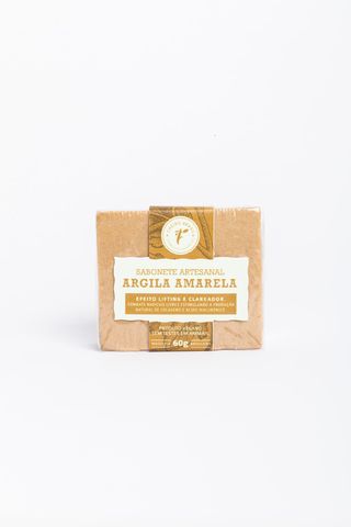 Sabonete Argila Amarela Cheiro Brasil 60gr