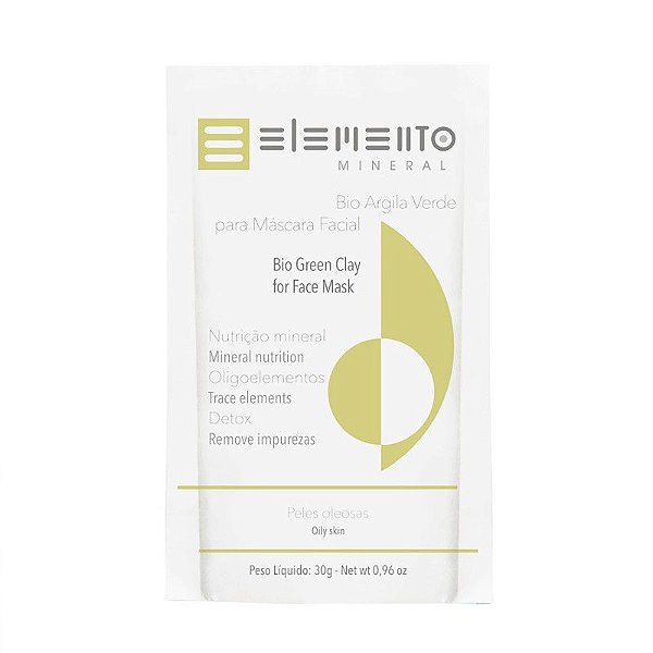 Bio Argila Verde Elemento Mineral 30g