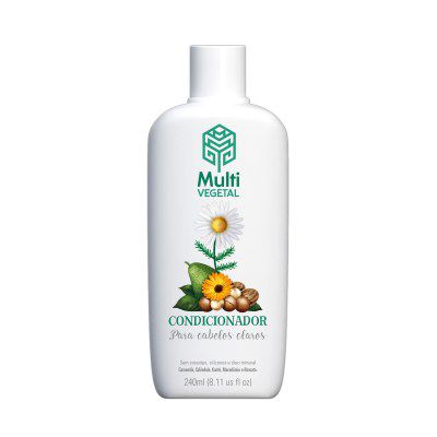 Condicionador Para Cabelos Claros - Multi Vegetal 240ml