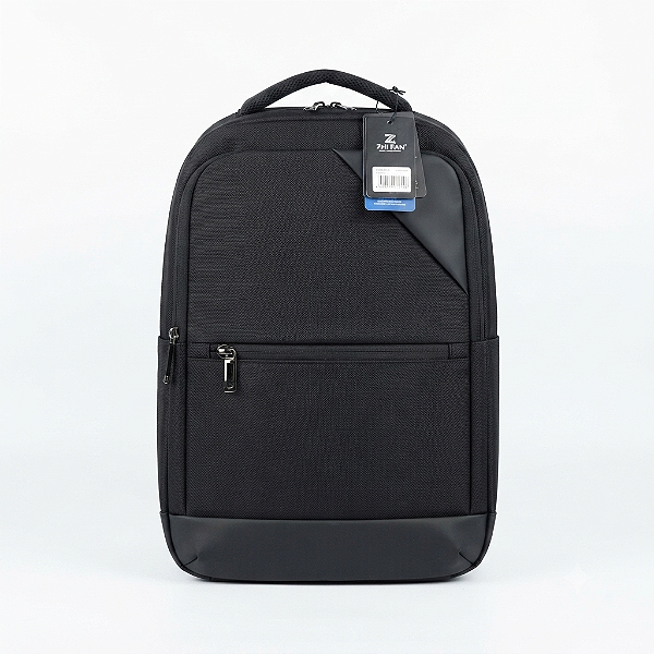 Mochila executiva preta da marca Zhi Fan 8771#