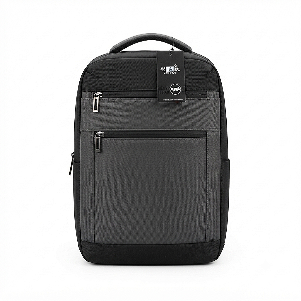 Mochila Executiva Zhi Fan Preta | Minimalista e Resistente 8772#