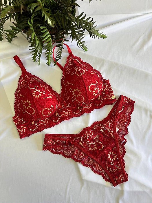 7031 CONJUNTO DE TOP DE RENDA SEM ARO